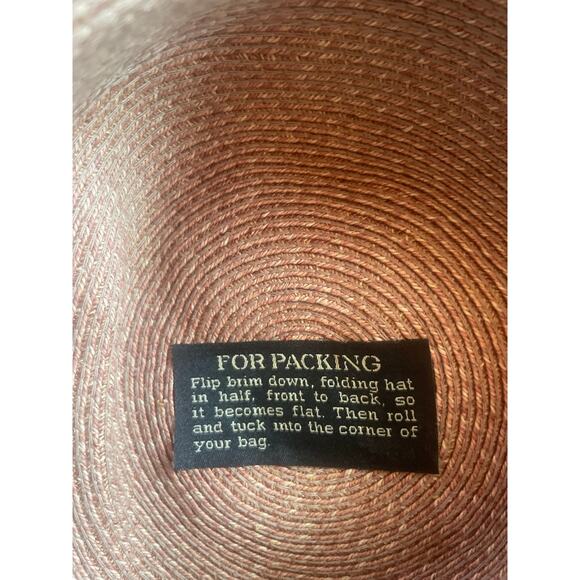 ERIC JAVITS Rollable Packable Sun Hat - Picture 4 of 9